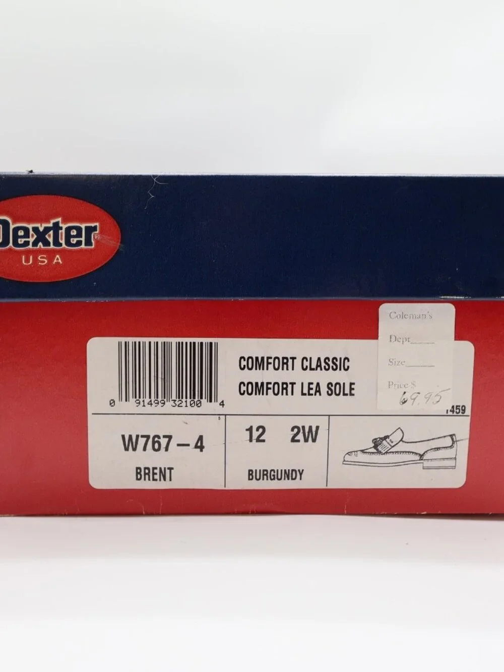 Dexter Brent Tassel Loafers Mens 12 2W Burgundy Leather Comfort Classic